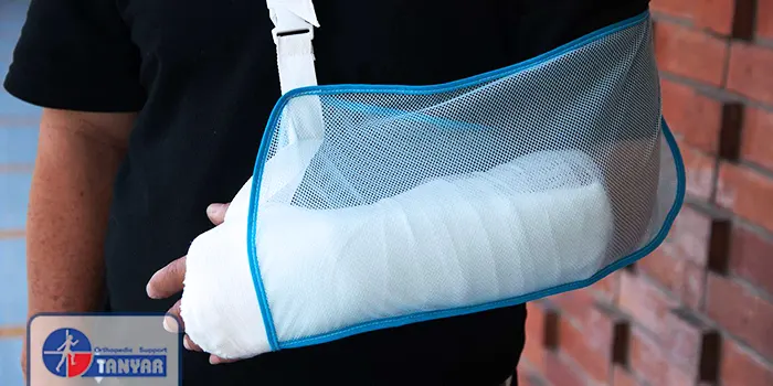 آویز دست شانه ای برای شکستگی دست